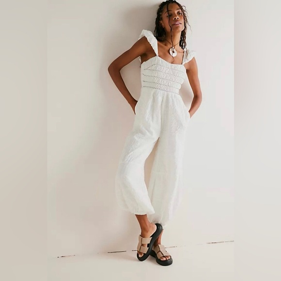 Free People Speakeasy jumpsuit NWOT - Picture 2 of 9